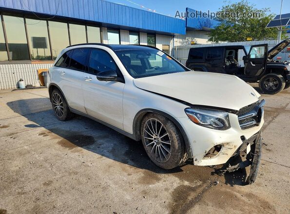 WDC0G4KB4JV024284 2018 MERCEDES-BENZ GLC-CLASS Белый Передняя правая четверть