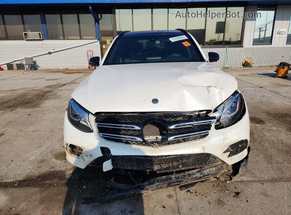 WDC0G4KB4JV024284 2018 MERCEDES-BENZ GLC-CLASS Белый Вид спереди
