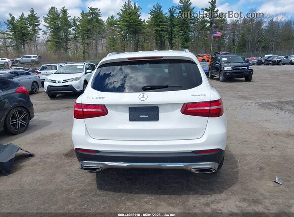 WDC0G4KB4JV093069 2018 MERCEDES-BENZ GLC 300 White 