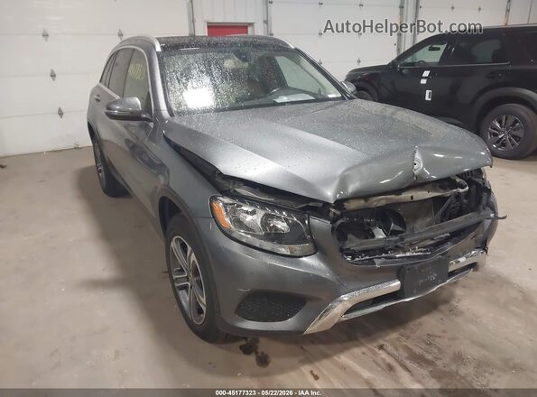 WDC0G4KB4KF566061 2019 MERCEDES-BENZ GLC 300 Gray Вид спереду