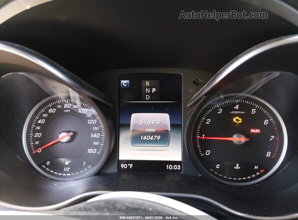 WDC0G4KB4KV160139 2019 MERCEDES-BENZ GLC 300 Black Widok tylnych siedzeń