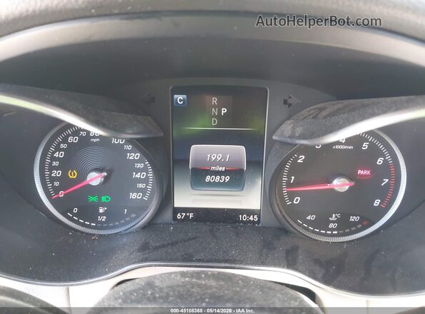 WDC0G4KB5HF145930 2017 MERCEDES-BENZ GLC 300 Black Widok tylnych siedzeń