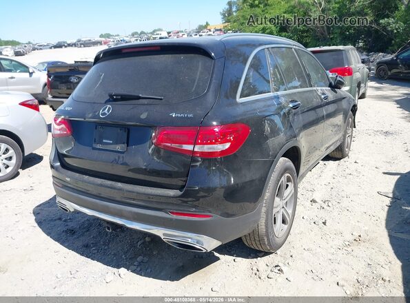 WDC0G4KB5HF145930 2017 MERCEDES-BENZ GLC 300 Black Tył prawy