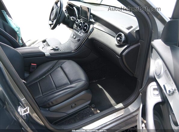 WDC0G4KB5KF491645 2019 MERCEDES-BENZ GLC 300 Gray Vista interior delantera