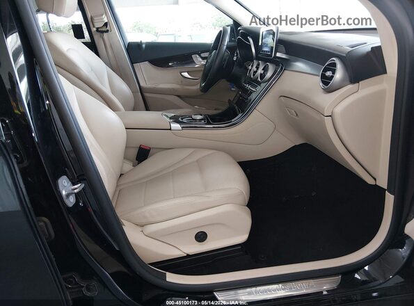 WDC0G4KB6JV087970 2018 MERCEDES-BENZ GLC 300 Black Widok wnętrza z przodu