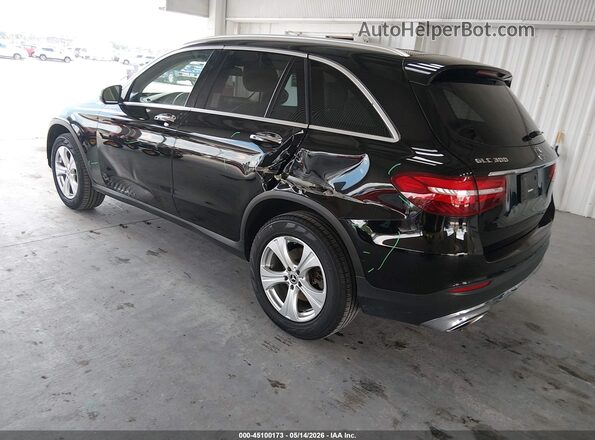 WDC0G4KB6JV087970 2018 MERCEDES-BENZ GLC 300 Black Tył lewy