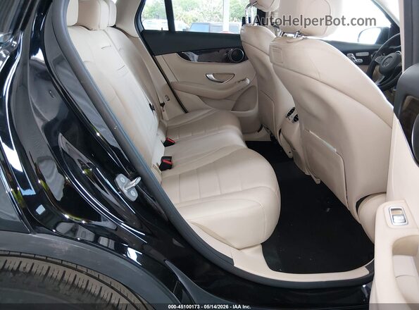 WDC0G4KB6JV087970 2018 MERCEDES-BENZ GLC 300 Black Widok naklejki z numerem VIN
