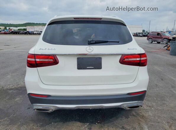 WDC0G4KB6K1005325 2019 MERCEDES-BENZ GLC-CLASS White Rear view