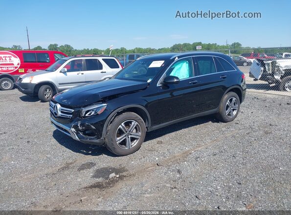 WDC0G4KB6KF662760 2019 MERCEDES-BENZ GLC 300 Черный Передняя левая четверть