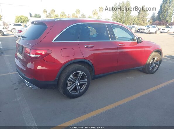 WDC0G4KB7HF158999 2017 MERCEDES-BENZ GLC 300 Red Задня права чверть