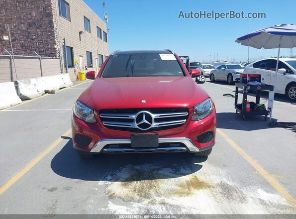 WDC0G4KB7HF158999 2017 MERCEDES-BENZ GLC 300 Red Вид щитка приладів