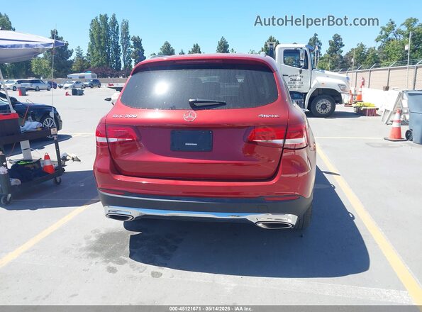 WDC0G4KB7HF158999 2017 MERCEDES-BENZ GLC 300 Red 