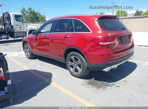 WDC0G4KB7HF158999 2017 MERCEDES-BENZ GLC 300 Red Задня ліва чверть