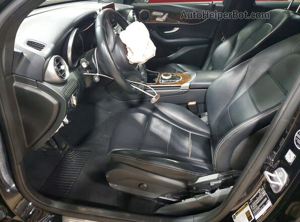 WDC0G4KB7JV071308 2018 MERCEDES-BENZ GLC-CLASS Черный Вид салона спереди