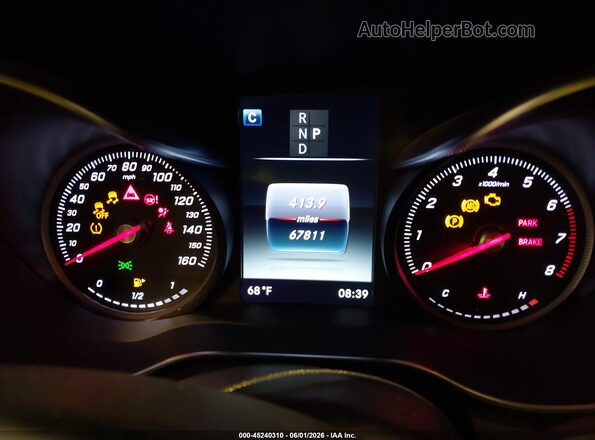 WDC0G4KB7KV174214 2019 MERCEDES-BENZ GLC 300 Белый Вид задних сидений