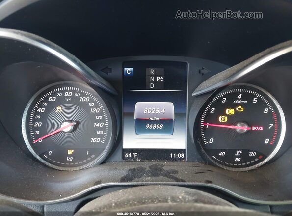 WDC0G4KB8GF066220 2016 MERCEDES-BENZ GLC 300 White Հետևի նստատեղերի տեսք