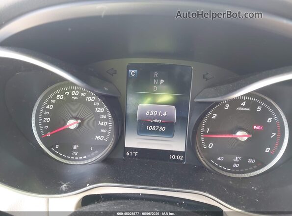 WDC0G4KB8HF155867 2017 MERCEDES-BENZ GLC 300 Black Հետևի նստատեղերի տեսք