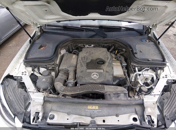 WDC0G4KB8JV030864 2018 MERCEDES-BENZ GLC 300 White Widok z tyłu