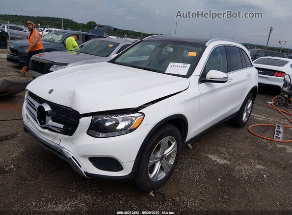 WDC0G4KB8JV030864 2018 MERCEDES-BENZ GLC 300 White Przód lewy