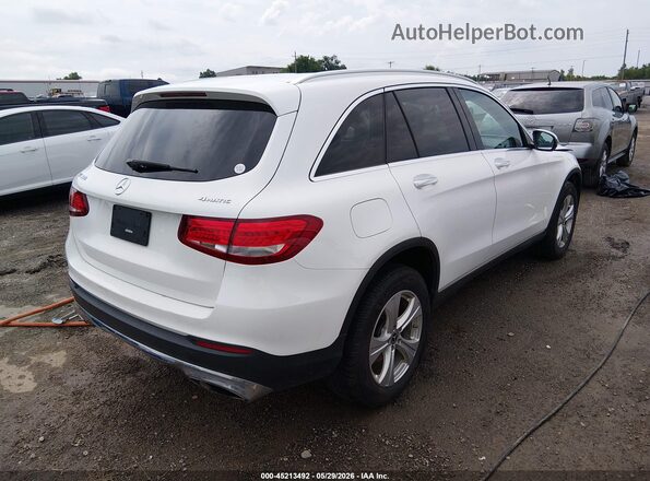 WDC0G4KB8JV030864 2018 MERCEDES-BENZ GLC 300 White Tył prawy