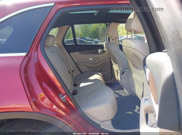WDC0G4KB8JV105871 2018 MERCEDES-BENZ GLC 300 Red 