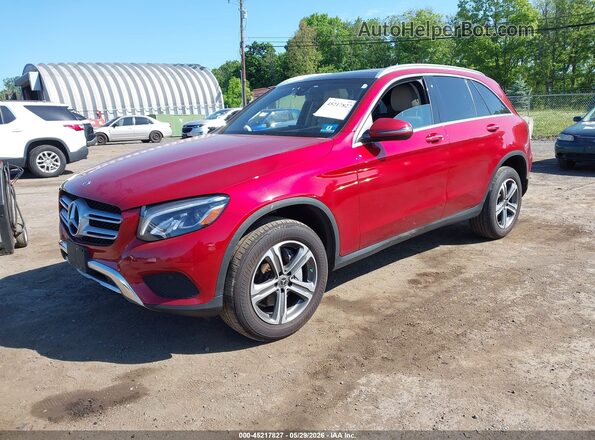 WDC0G4KB8JV105871 2018 MERCEDES-BENZ GLC 300 Red 