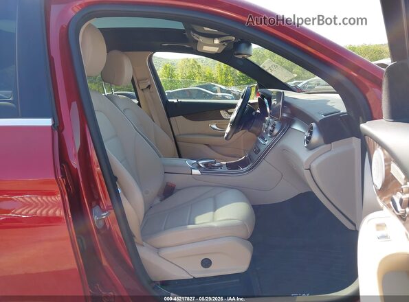 WDC0G4KB8JV105871 2018 MERCEDES-BENZ GLC 300 Red 