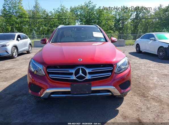 WDC0G4KB8JV105871 2018 MERCEDES-BENZ GLC 300 Red 