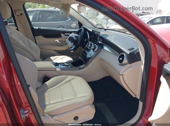 WDC0G4KB8KV161407 2019 MERCEDES-BENZ GLC 300 Red Front interior view
