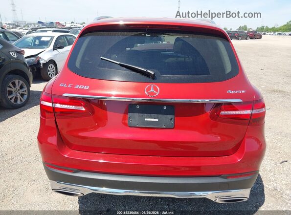 WDC0G4KB8KV161407 2019 MERCEDES-BENZ GLC 300 Red 