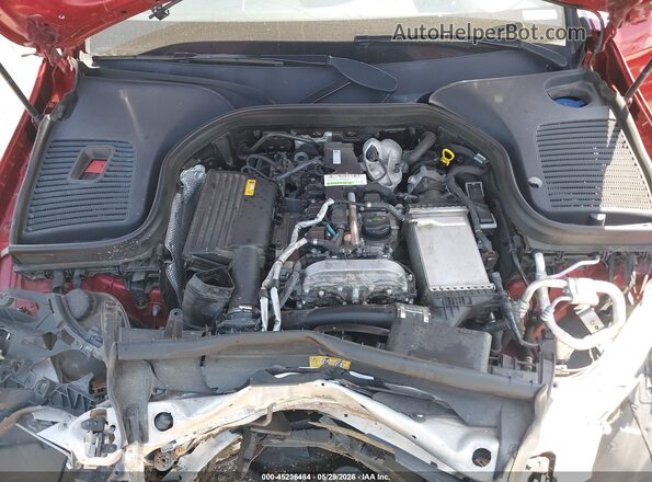 WDC0G4KB8KV161407 2019 MERCEDES-BENZ GLC 300 Red Rear view