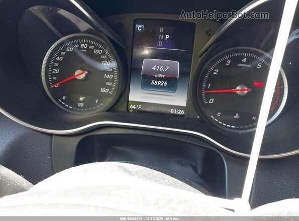 WDC0G4KB9KF655804 2019 MERCEDES-BENZ GLC 300 White უკანა სავარძლების ხედი
