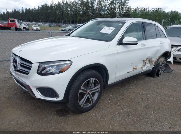 WDC0G4KBXHF134521 2017 MERCEDES-BENZ GLC 300 White Передня ліва чверть