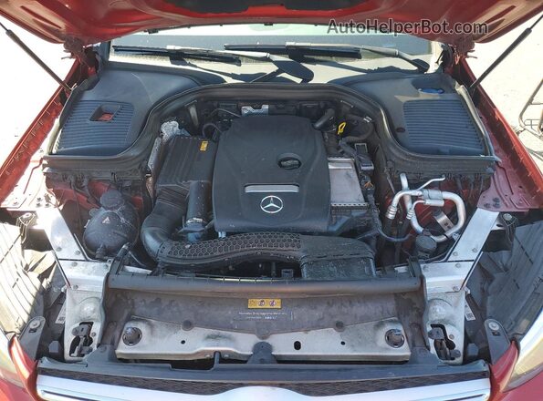 WDC0G4KBXJV070265 2018 MERCEDES-BENZ GLC-CLASS Red Vista interior trasera