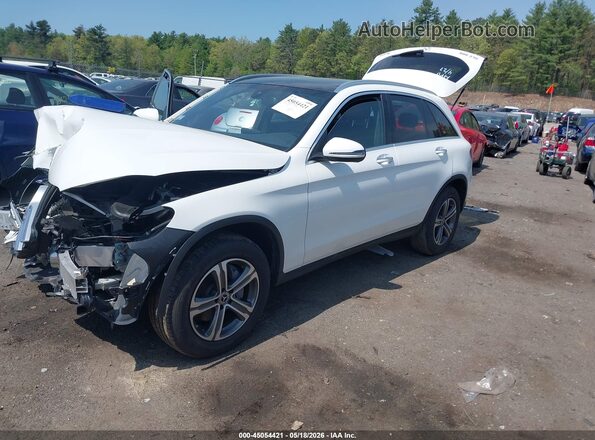 WDC0G4KBXKF669629 2019 MERCEDES-BENZ GLC 300 White წინა მარცხენა ხედი სამი მეოთხედიდან