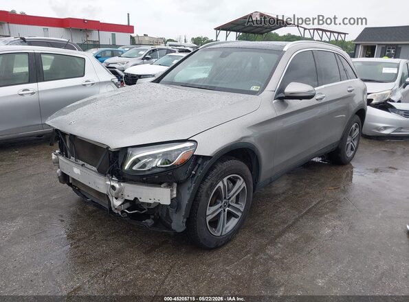 WDC0G4KBXKV165622 2019 MERCEDES-BENZ GLC 300 Gray Front left