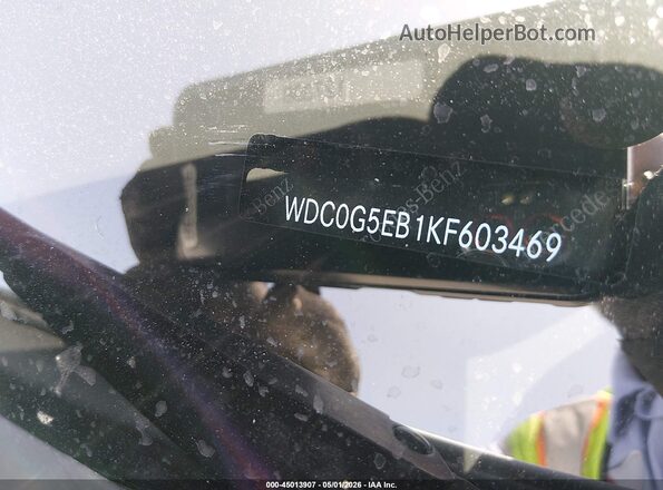 WDC0G5EB1KF603469 2019 MERCEDES-BENZ GLC 350E White ძრავის განყოფილების ხედი