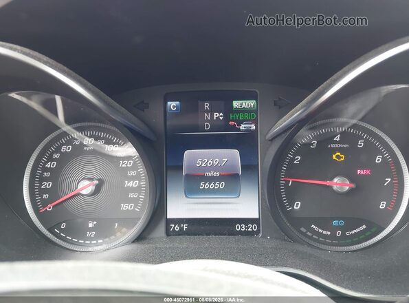 WDC0G5EB6KF571280 2019 MERCEDES-BENZ GLC 350E Gray უკანა სავარძლების ხედი