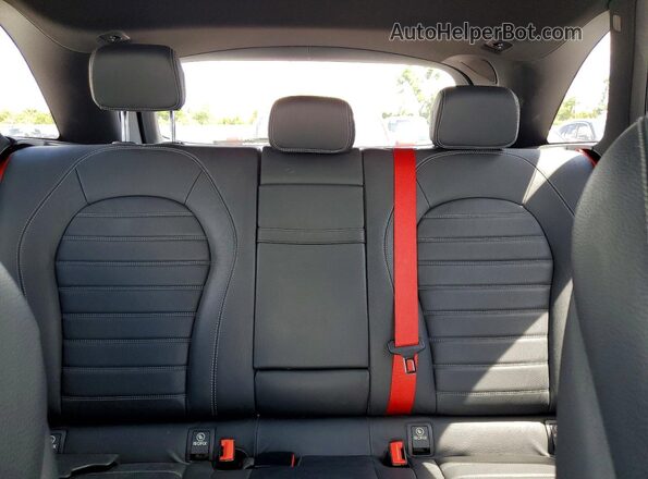 WDC0G6EB6JF409735 2018 MERCEDES-BENZ GLC-CLASS Black Rear seats view