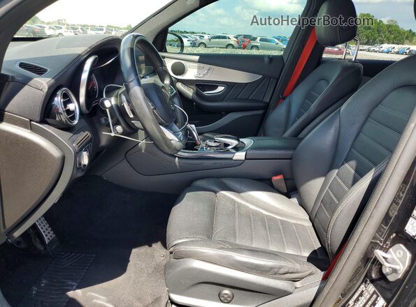 WDC0G6EB6JF409735 2018 MERCEDES-BENZ GLC-CLASS Black Front interior view