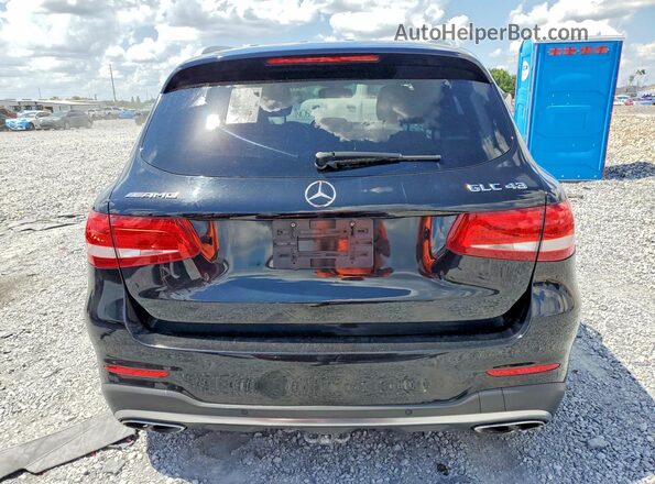 WDC0G6EB6JF409735 2018 MERCEDES-BENZ GLC-CLASS Black Rear view