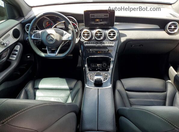 WDC0G6EB6JF409735 2018 MERCEDES-BENZ GLC-CLASS Black Dashboard view