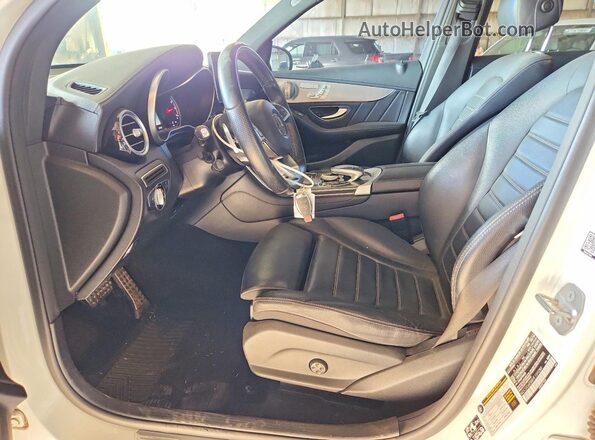 WDC0G6EB8HF159280 2017 MERCEDES-BENZ GLC-CLASS White Vista interior delantera