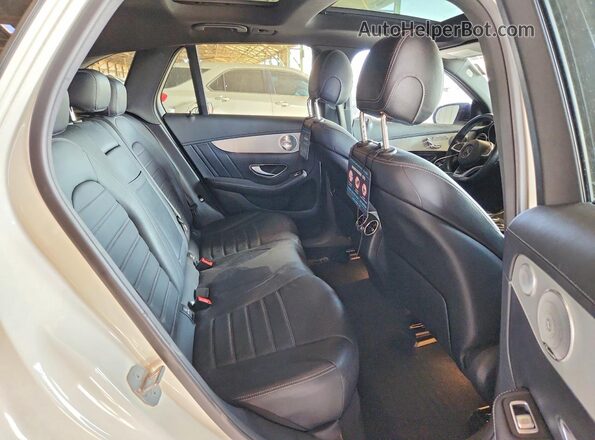 WDC0G6EB8HF159280 2017 MERCEDES-BENZ GLC-CLASS White Vista interior trasera