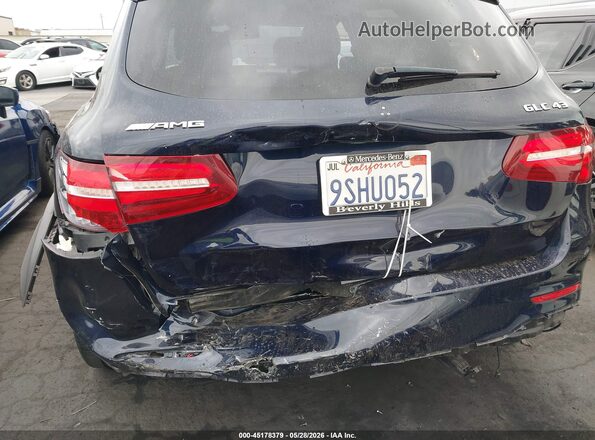 WDC0G6EB8HF246242 2017 MERCEDES-BENZ AMG GLC 43 Blue Front view