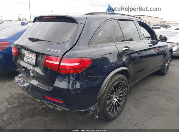 WDC0G6EB8HF246242 2017 MERCEDES-BENZ AMG GLC 43 Blue Rear right