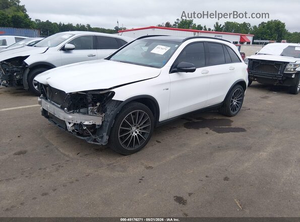 WDC0G6EB9JV014079 2018 MERCEDES-BENZ AMG GLC 43 White Front left