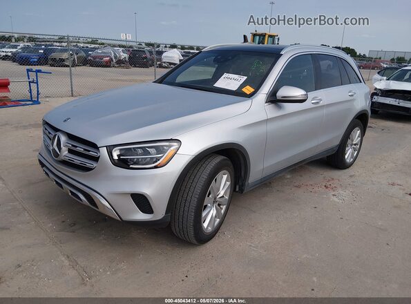 WDC0G8DB1LF677835 2020 MERCEDES-BENZ GLC 300 Silver Przód lewy