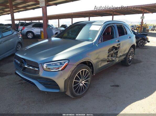 WDC0G8DB6LF712336 2020 MERCEDES-BENZ GLC 300 Gray Vista tres cuartos delantera izquierda