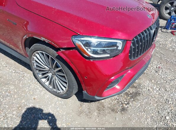 WDC0G8JB5LF698210 2020 MERCEDES-BENZ AMG GLC 63 Red Vista frontal